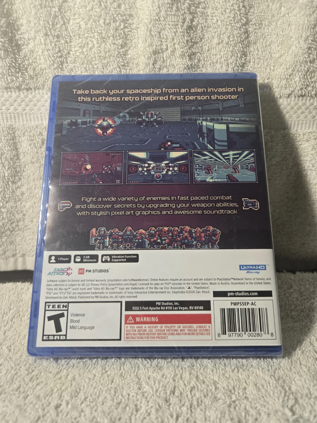 Exophobia PS5 Video Game brand new - photo 2