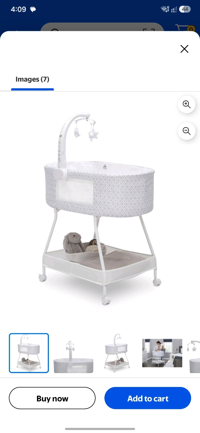 Dream On Me Luna Bassinet