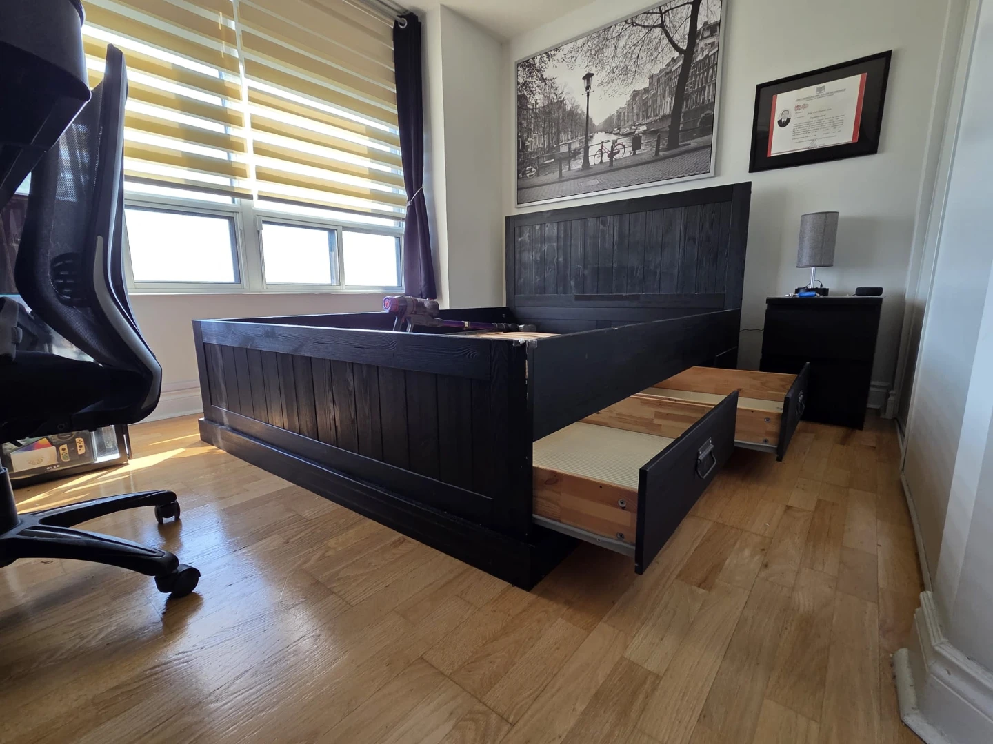 Queen Storage Bed Frame - 4 Drawers - $280 OBO