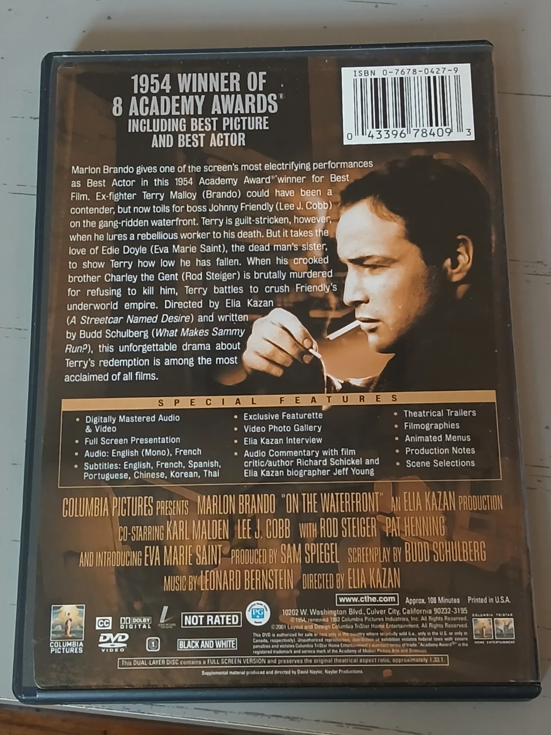Marlon Brando on the Waterfront Special Edition DVD - photo 3