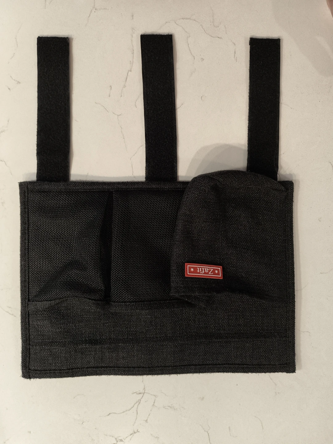 Zafit Black Stroller Organizer with Straps