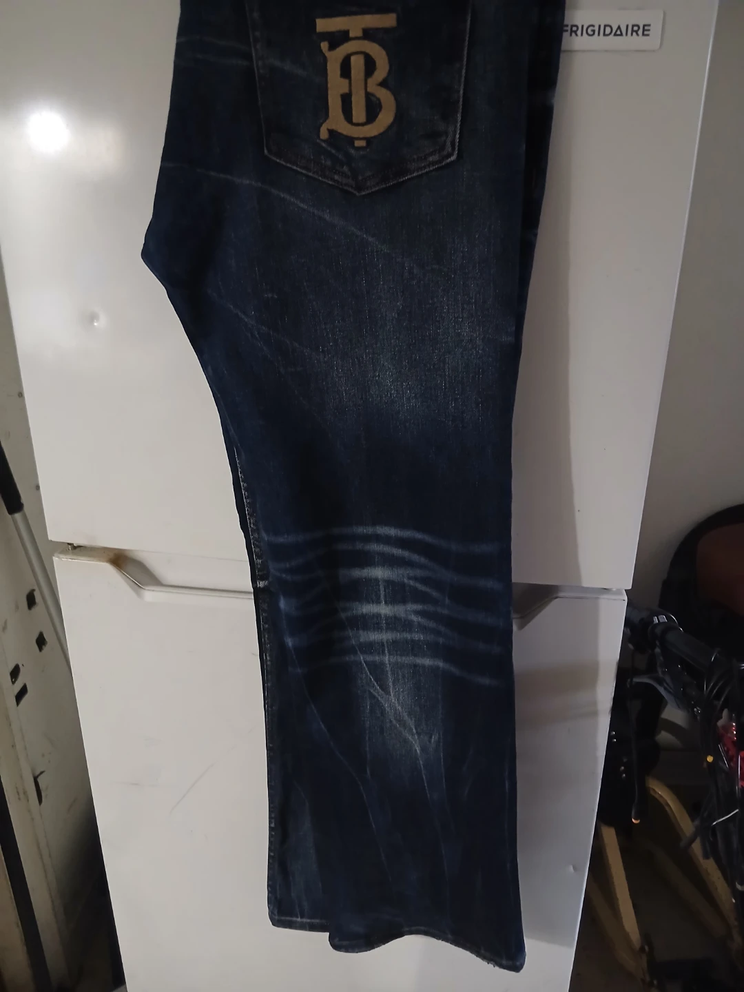 Burberry Brit "B" Logo Denim Jeans - photo 4