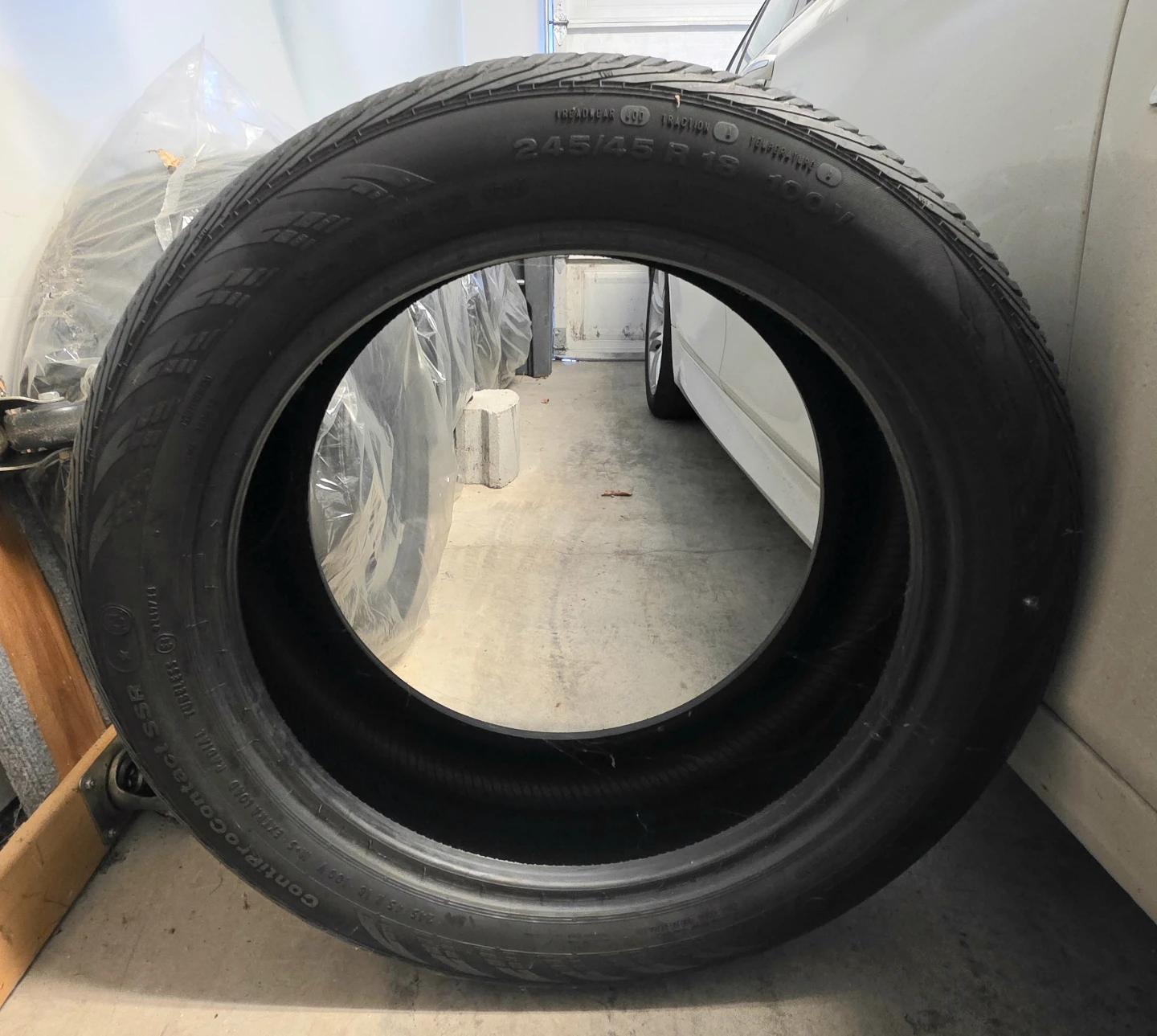 Continental ContiProContact SSR Tire 245/45R18