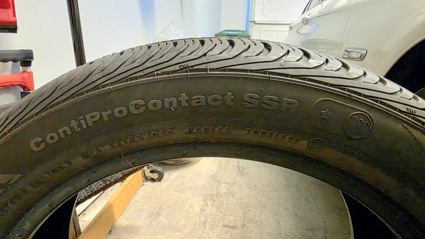 Continental ContiProContact SSR Tire 245/45R18 - photo 3
