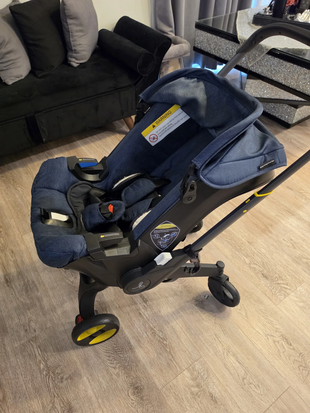 Doona Car Seat & Stroller, Royal Blue - All-in-One Travel System - photo 3