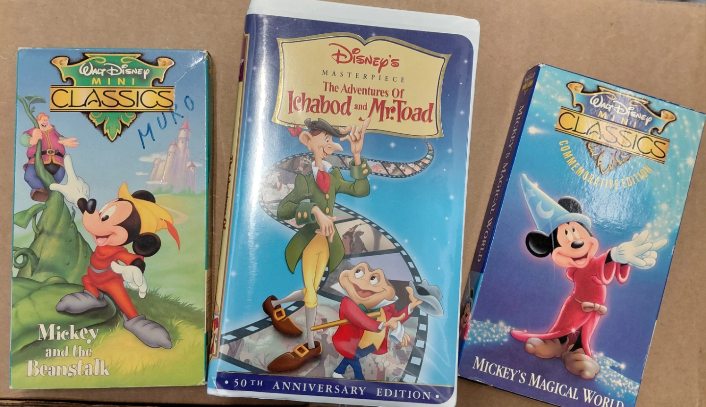 Walt Disney Mini Classics VHS Bundle