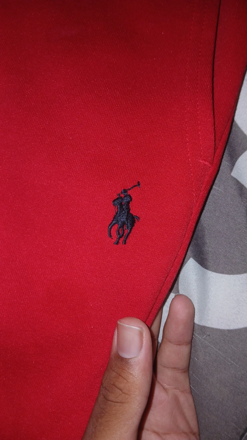 Polo Ralph Lauren Red Full Zip Hoodie & Joggers Set - photo 2