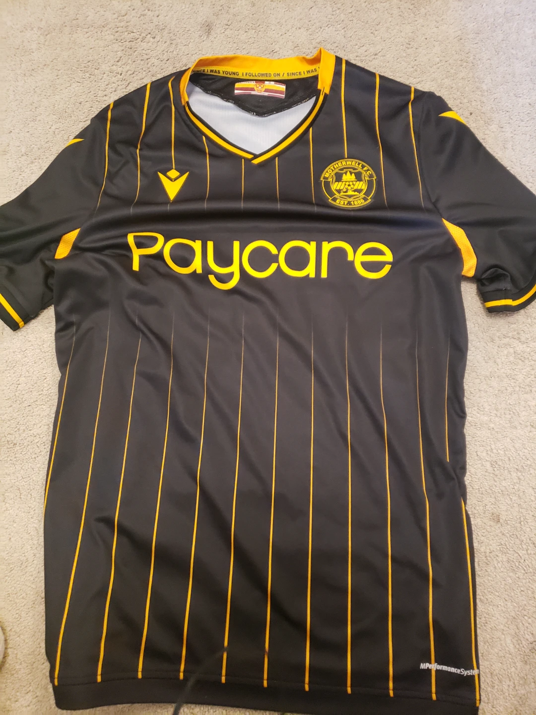 Macron Motherwell FC Football Jersey - Size M