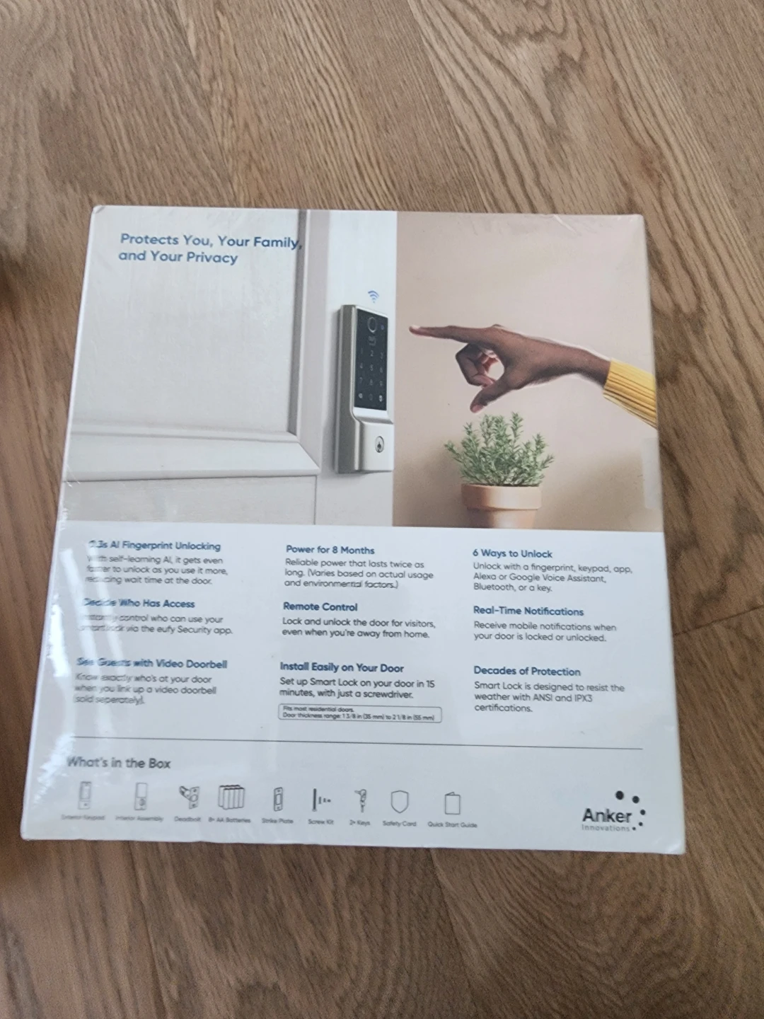 Eufy security smart lock C220 - photo 4