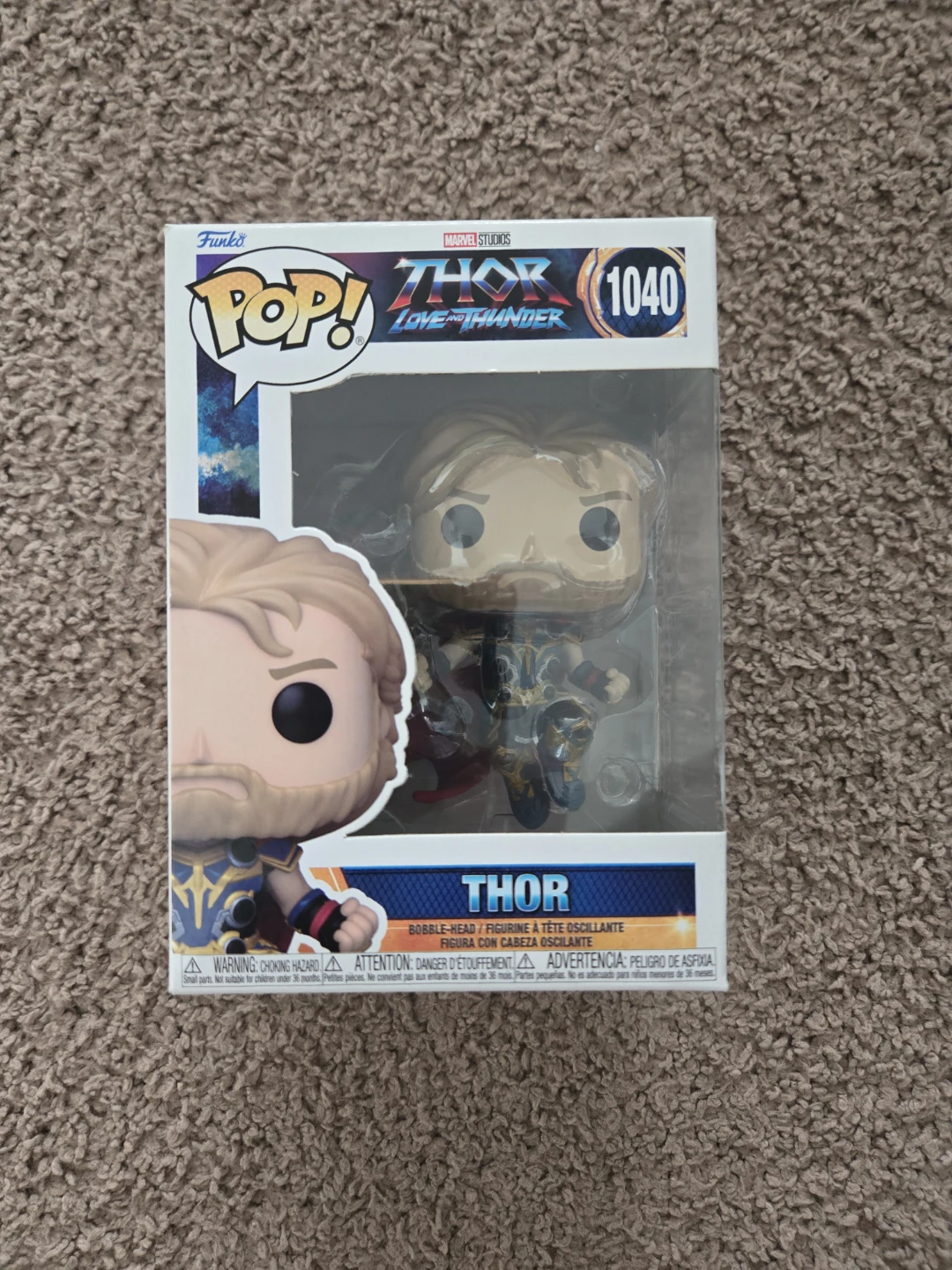 Funko Pop! Thor Love and Thunder #1040 Vinyl Figure