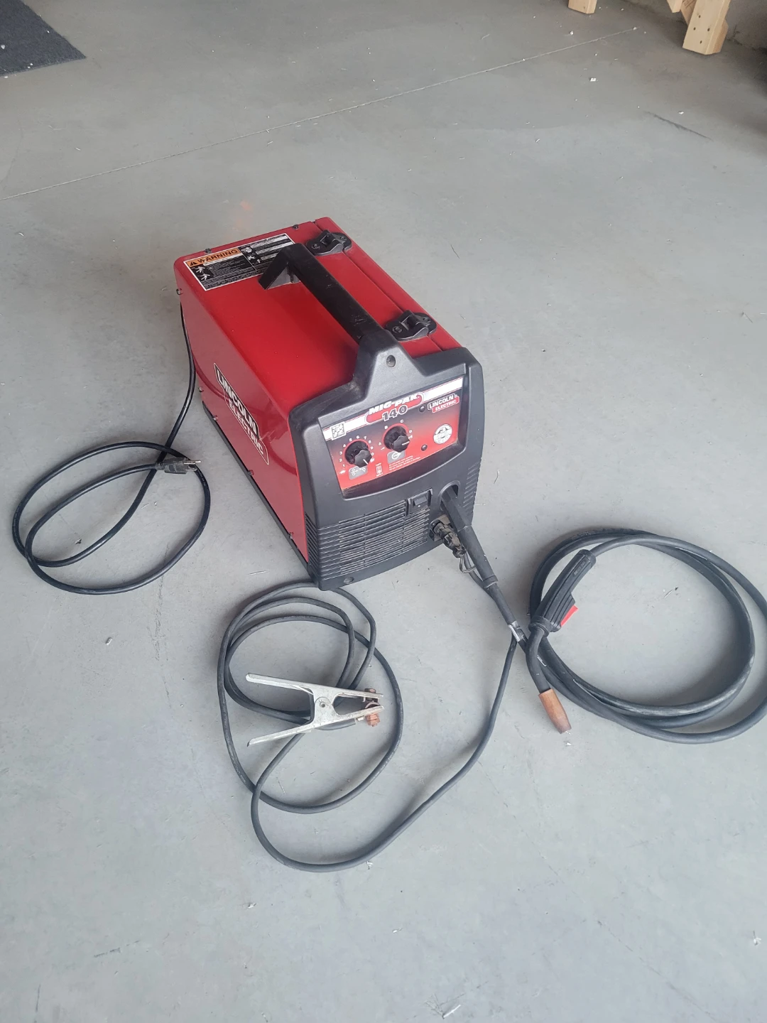 Lincoln electric might pak 140 welder - photo 2