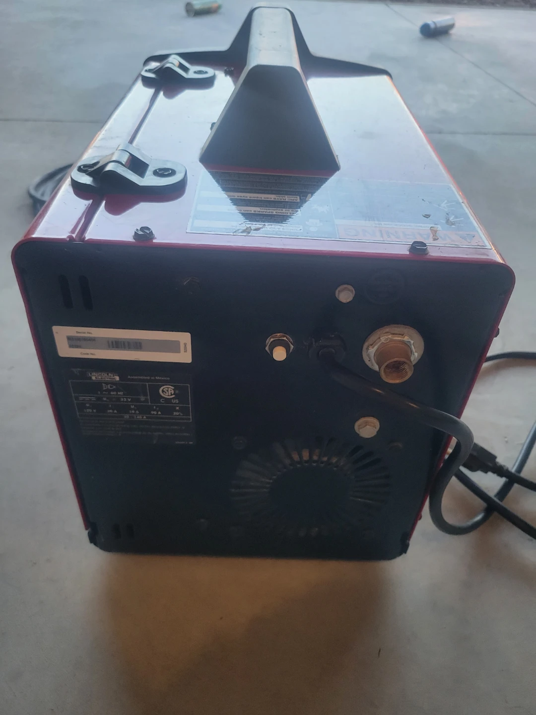 Lincoln electric might pak 140 welder - photo 4