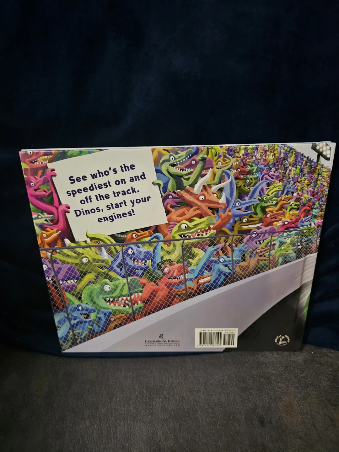 Dino-Racing by Lisa Wheeler Children's Book - photo 2