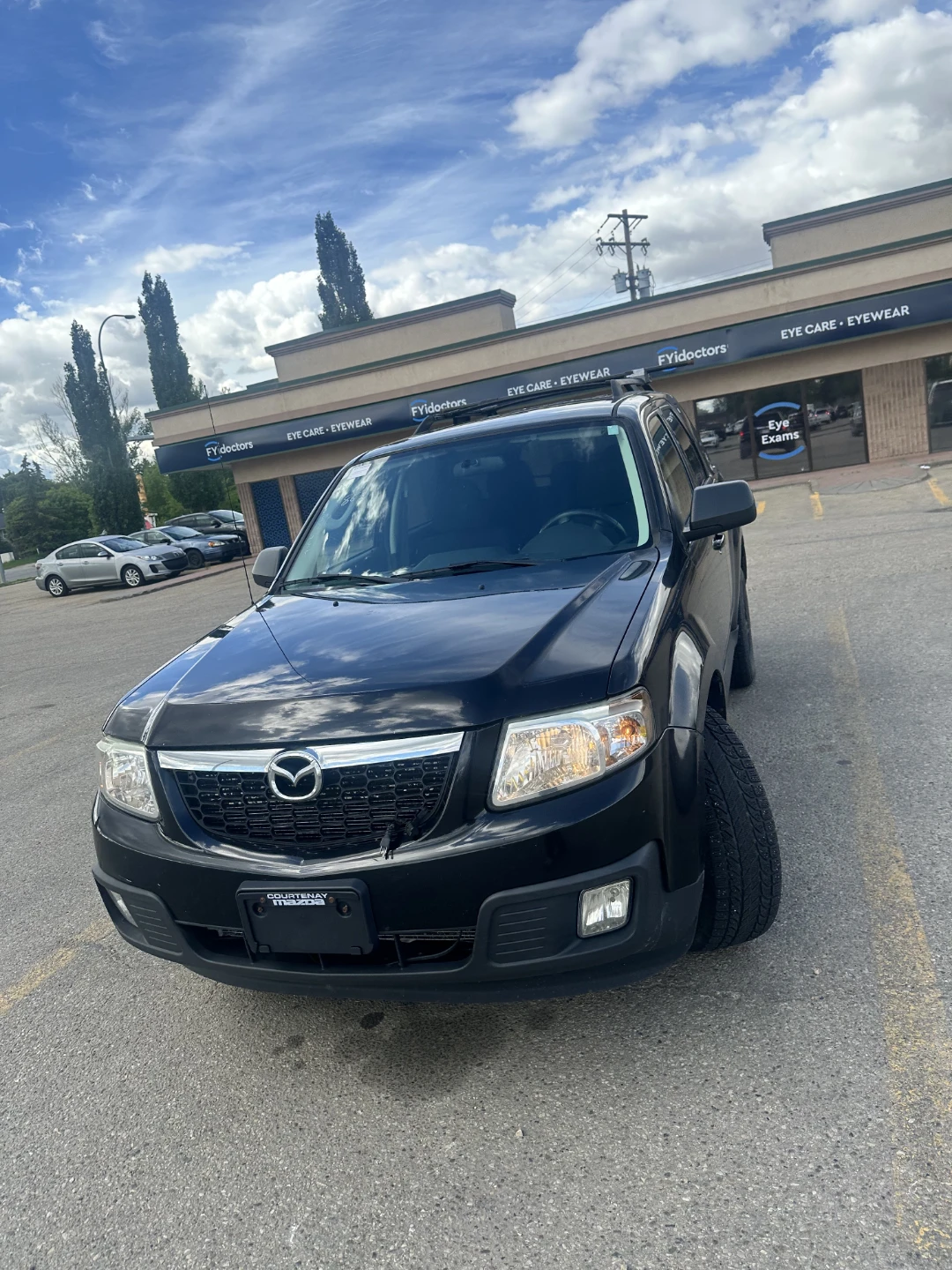 Black Mazda tribute