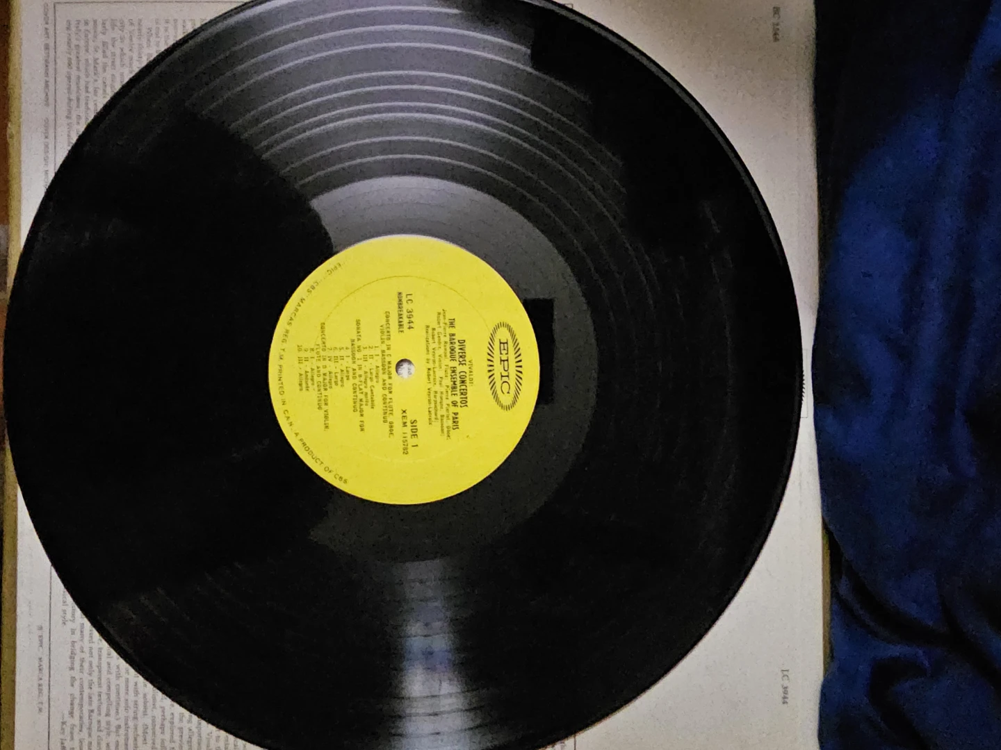 Vivaldi: Diverse Concertos Vinyl Record - photo 3