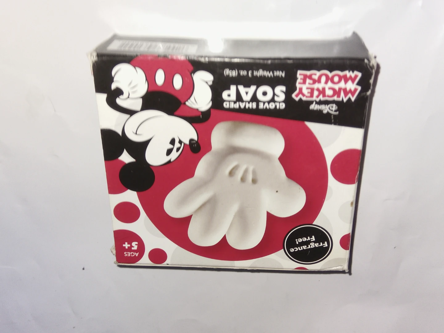 Disney Mickey Mouse Glove Shaped Soap