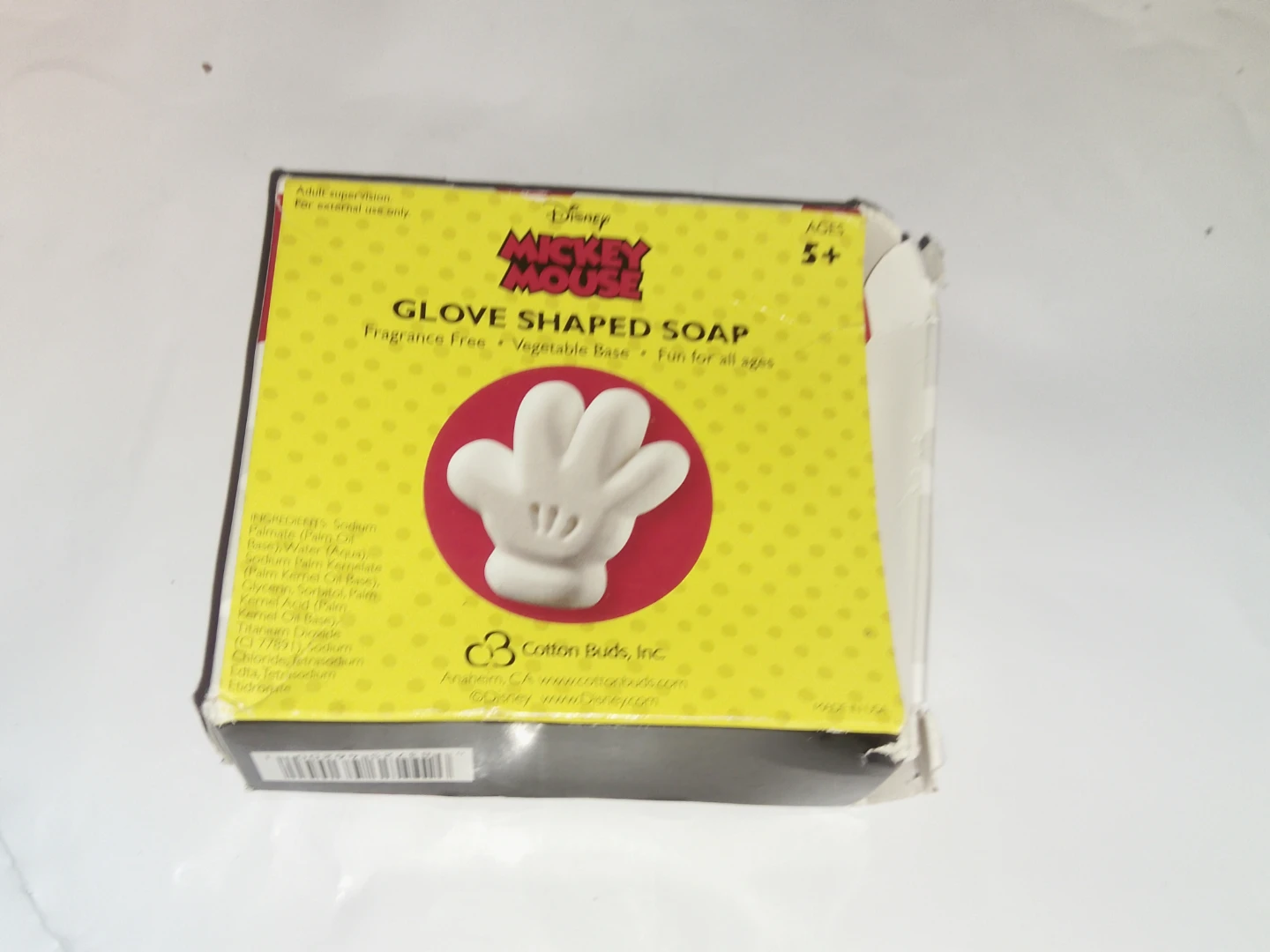 Disney Mickey Mouse Glove Shaped Soap - photo 2