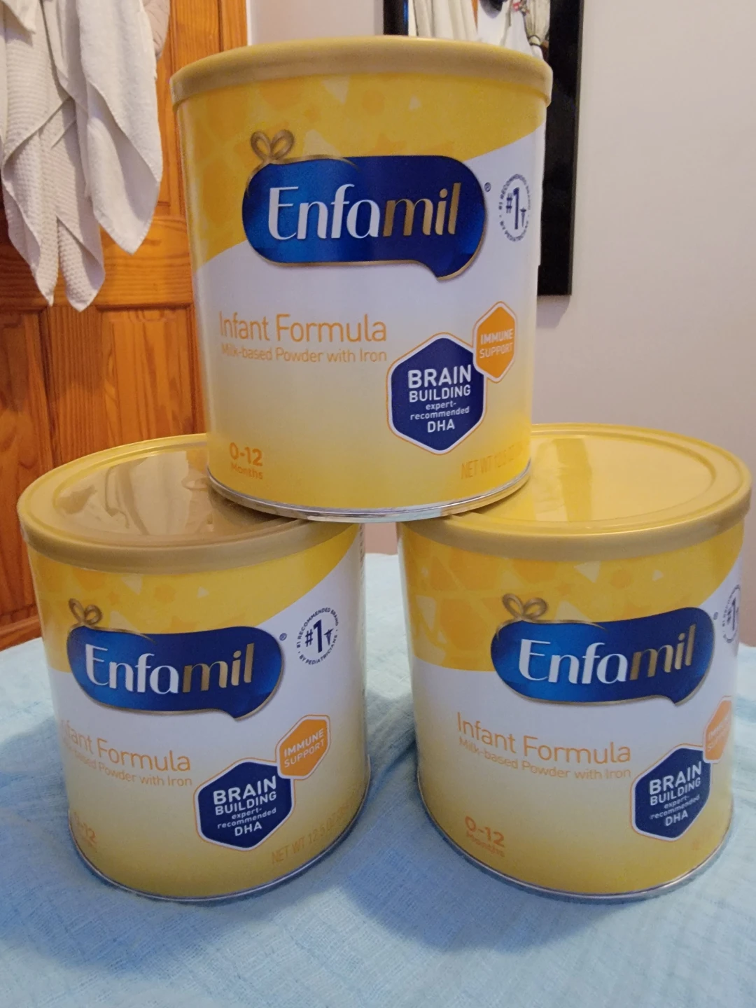 Vendo 4 botes de leche enfamil precio fijo