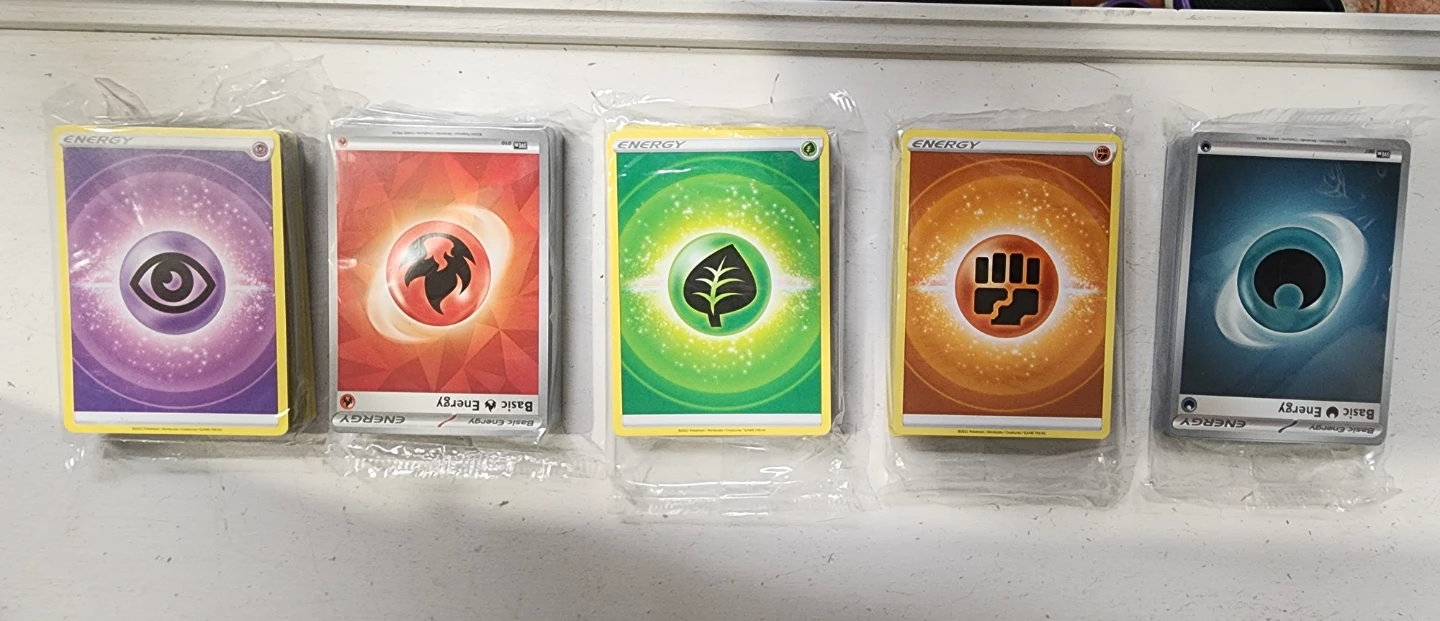Pokémon Basic Energy Cards
