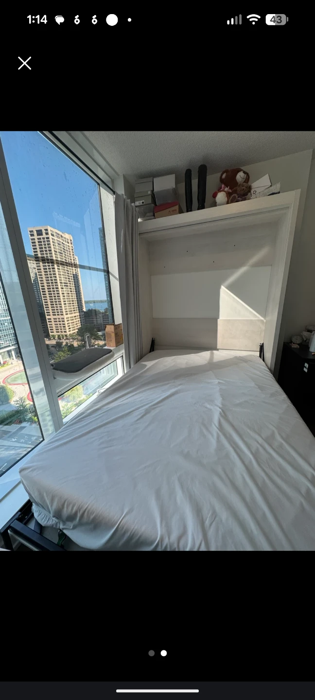 Murphy bed - need gone asap!