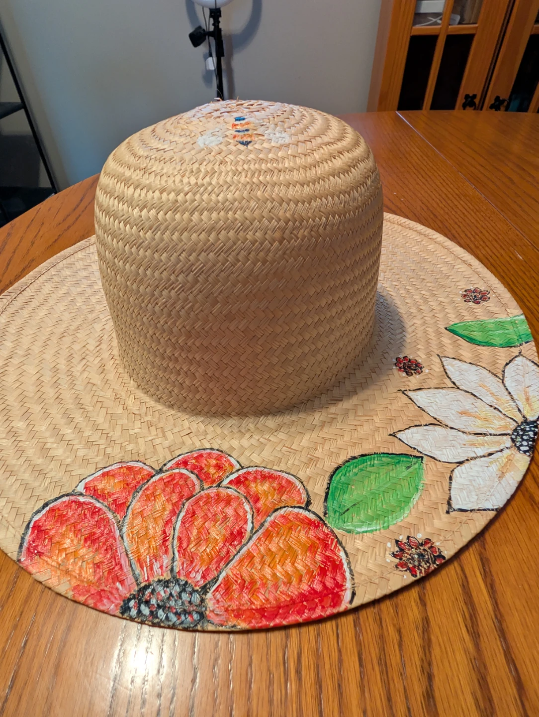 Hand-painted, hand drawn hats. O/S New. - photo 5