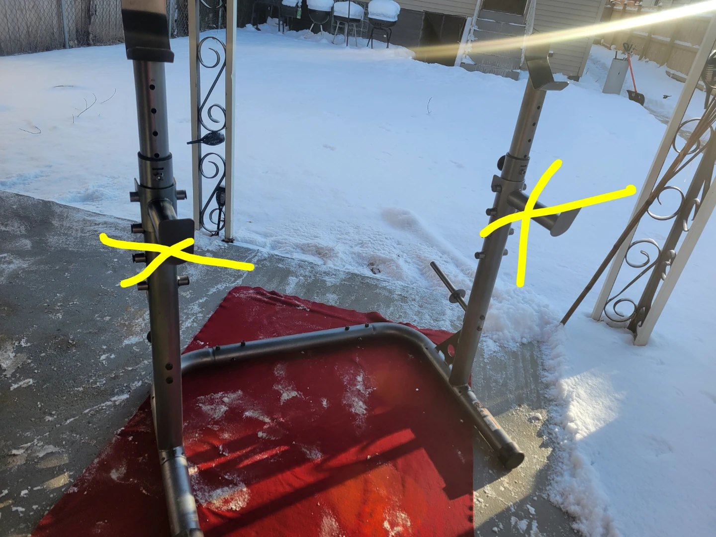 WEIDER SQUAT RACK