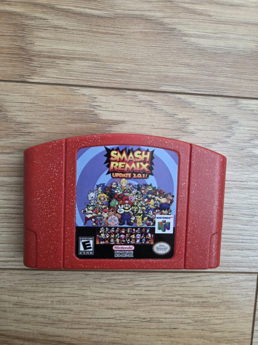 Smash Remix Update 2.0.1 N64 Game Cartridge