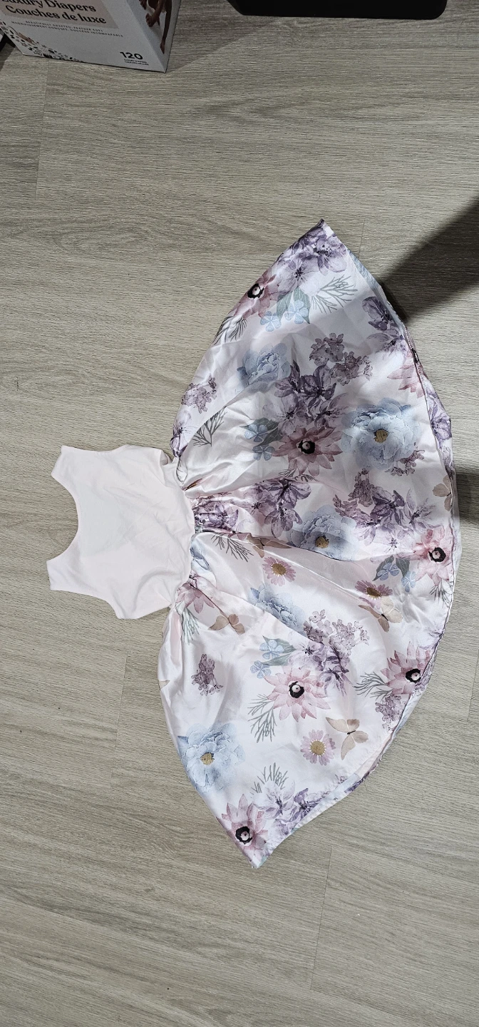 H&M Girls Floral Dress - Size 7-8