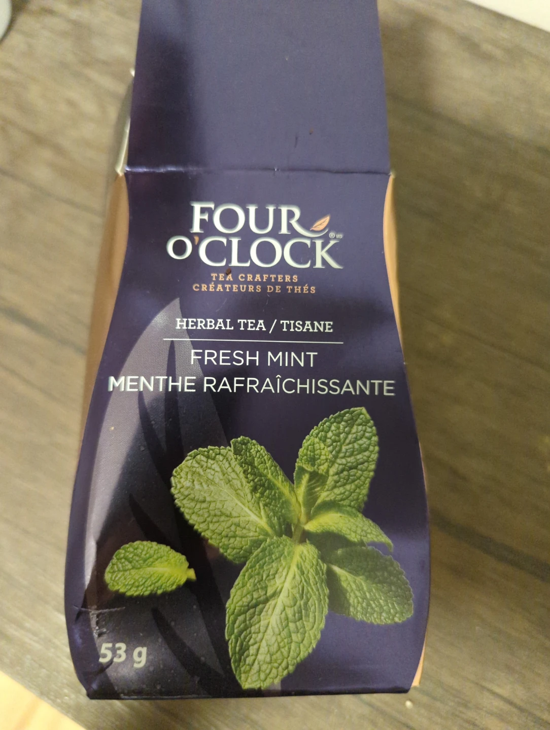FREE Four O'Clock Fresh Mint Herbal Tea 53g