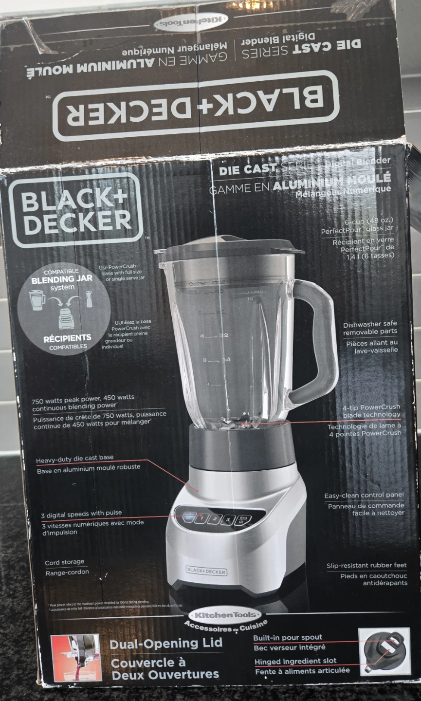 BLACK+DECKER Die Cast Series Digital Blender - photo 3
