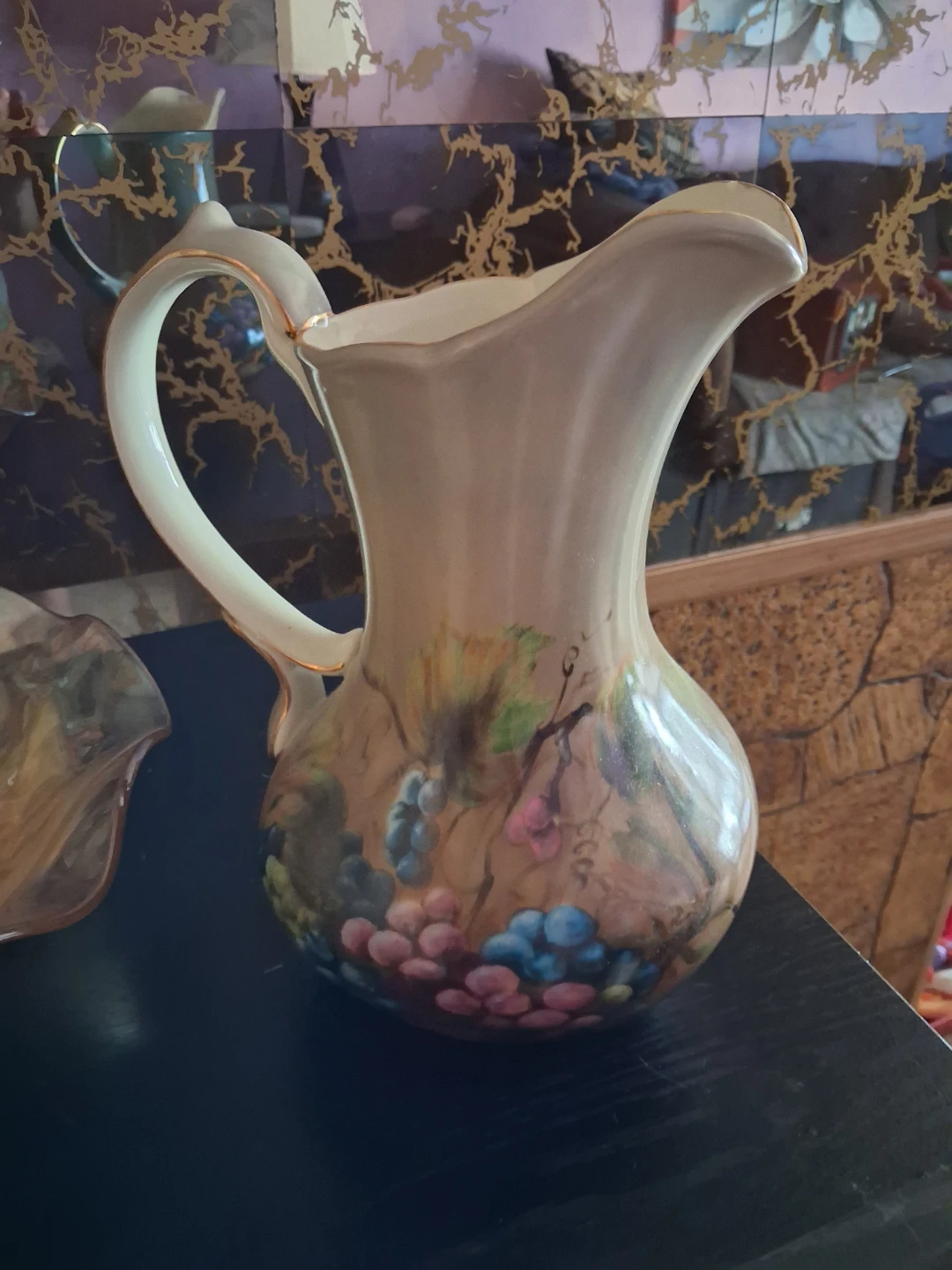 Vintage pitcher and serving bowl - photo 3