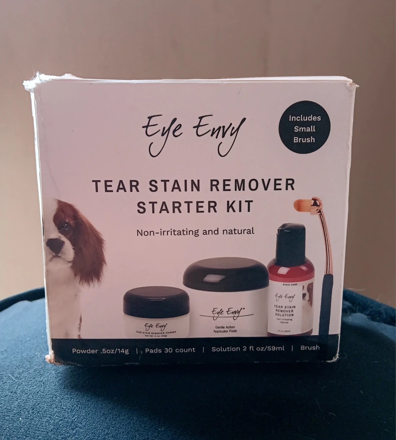 Eye Envy Dog Tear Stain Remover Starter Kit professional groomer