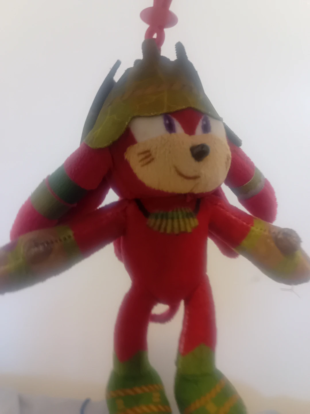 Perler Bead Keychain & Knuckles Plush Toy - photo 2