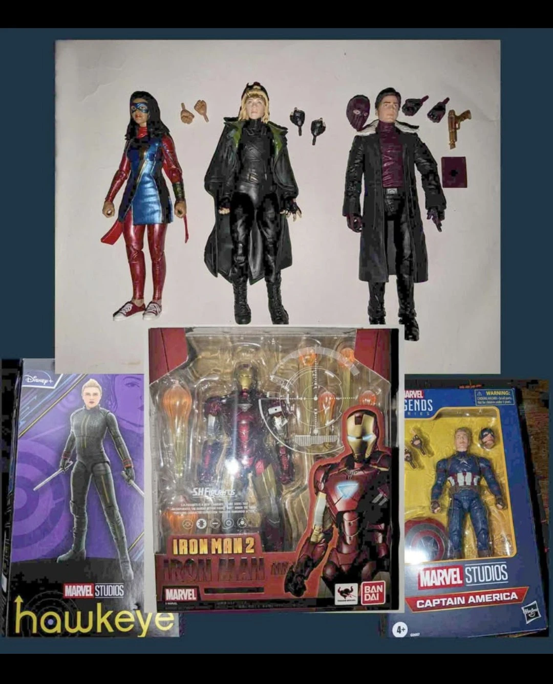MCU Marvel Legends/Figuarts Figures