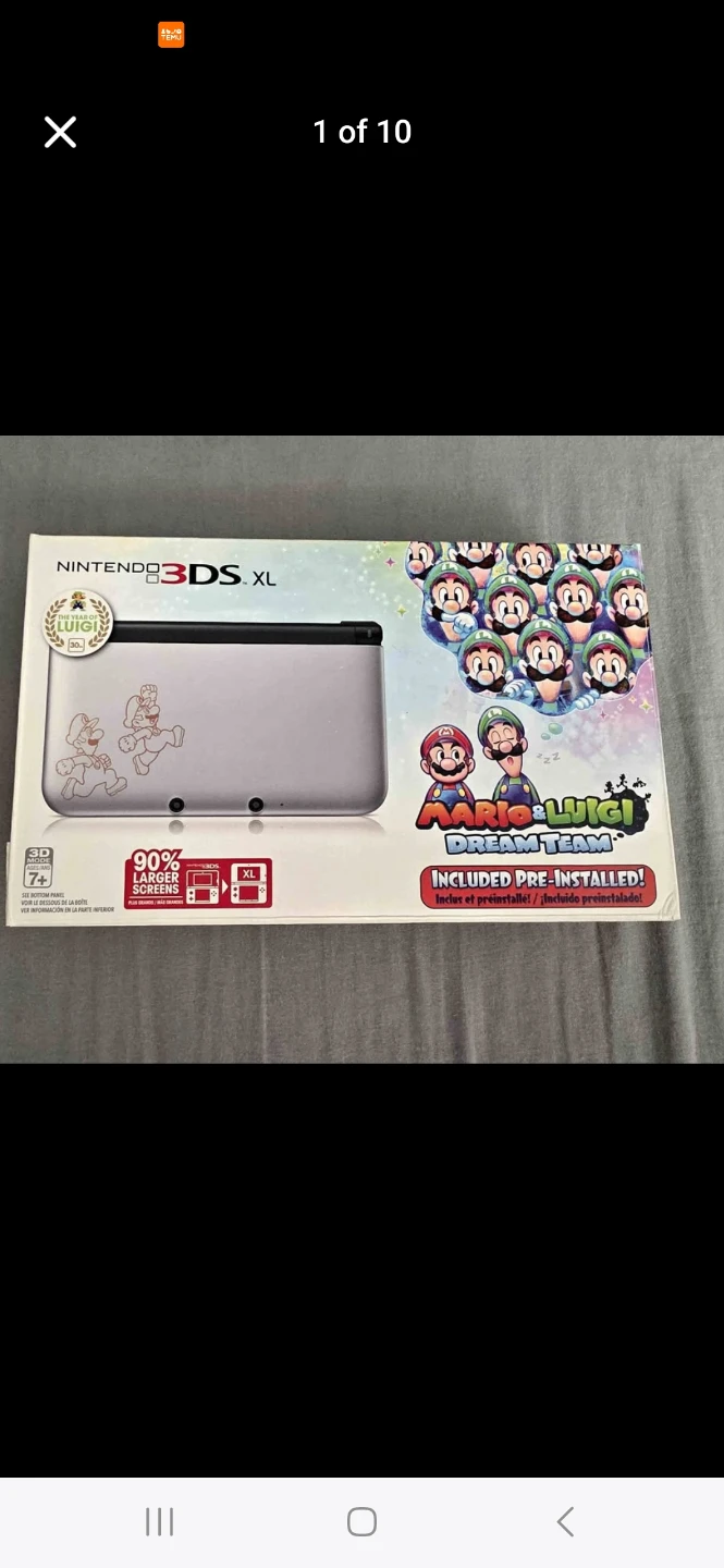 Nintendo 3DS XL Mario & Luigi Dream Team Bundle