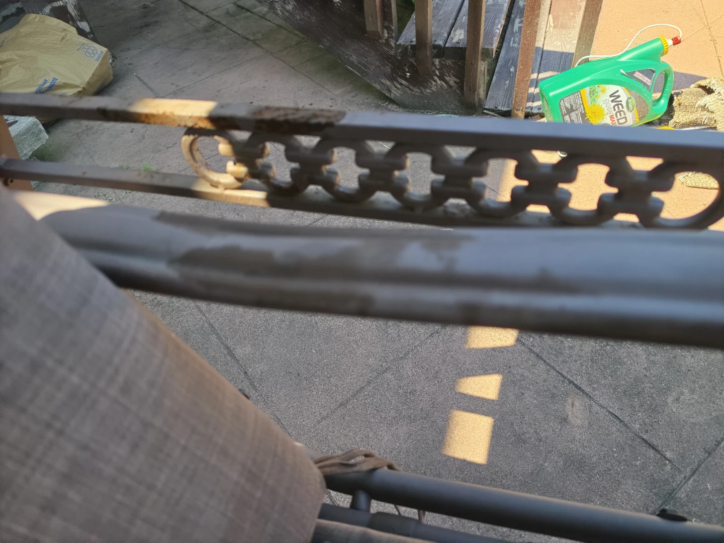 3 person Patio Swing as is no canopy - photo 4