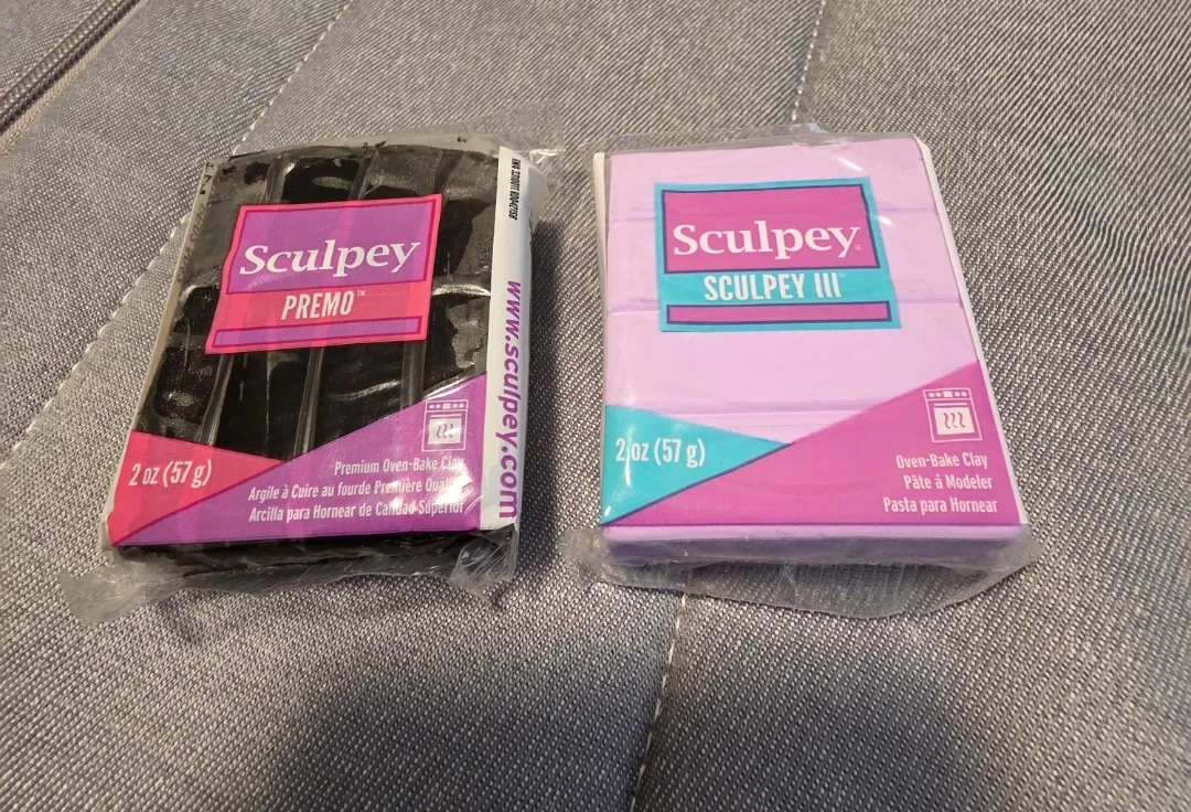Sculpey Premo & Sculpey III Oven-Bake Clay (2oz each)
