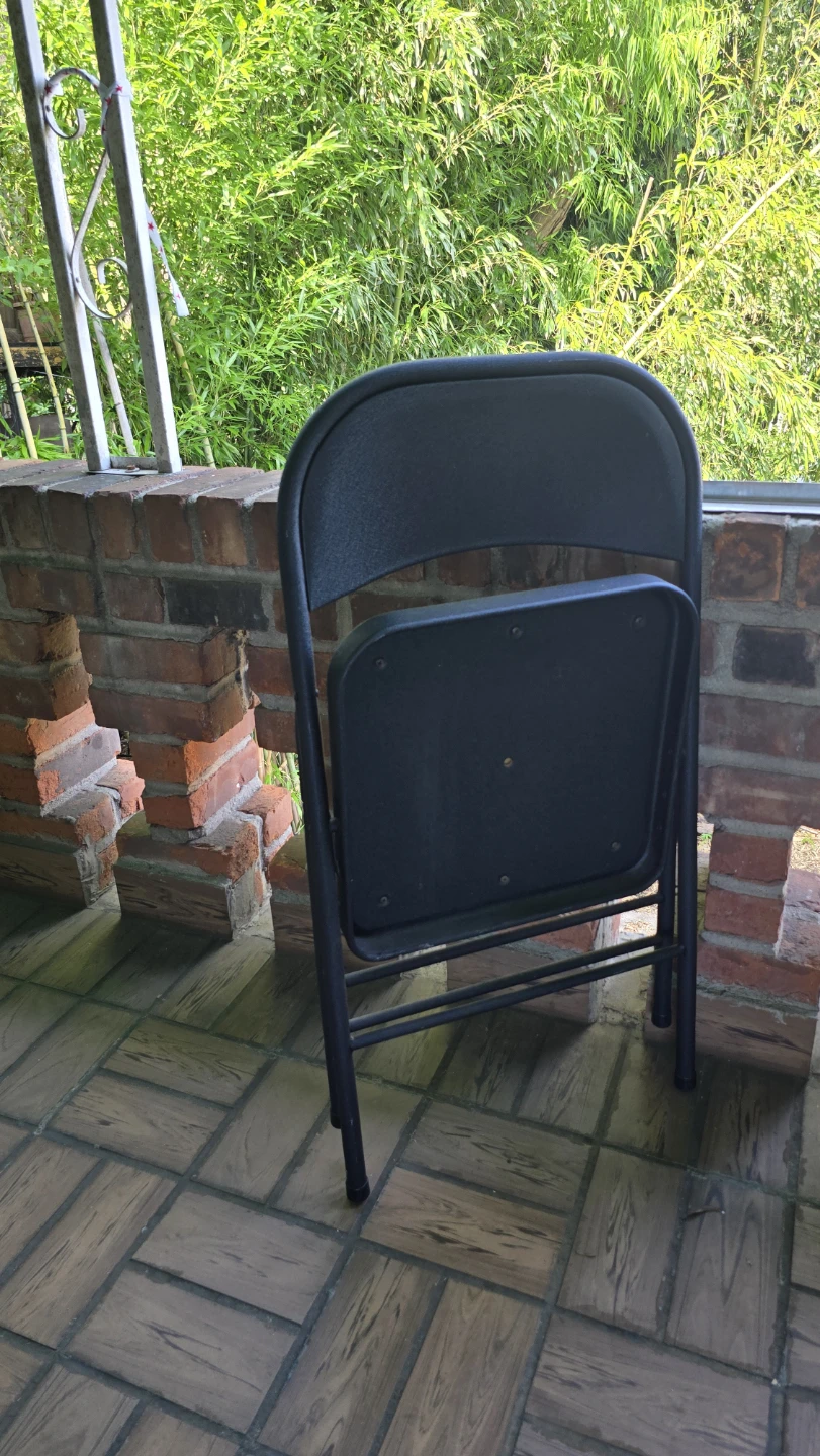 Mainstays Black Folding Chair - photo 3