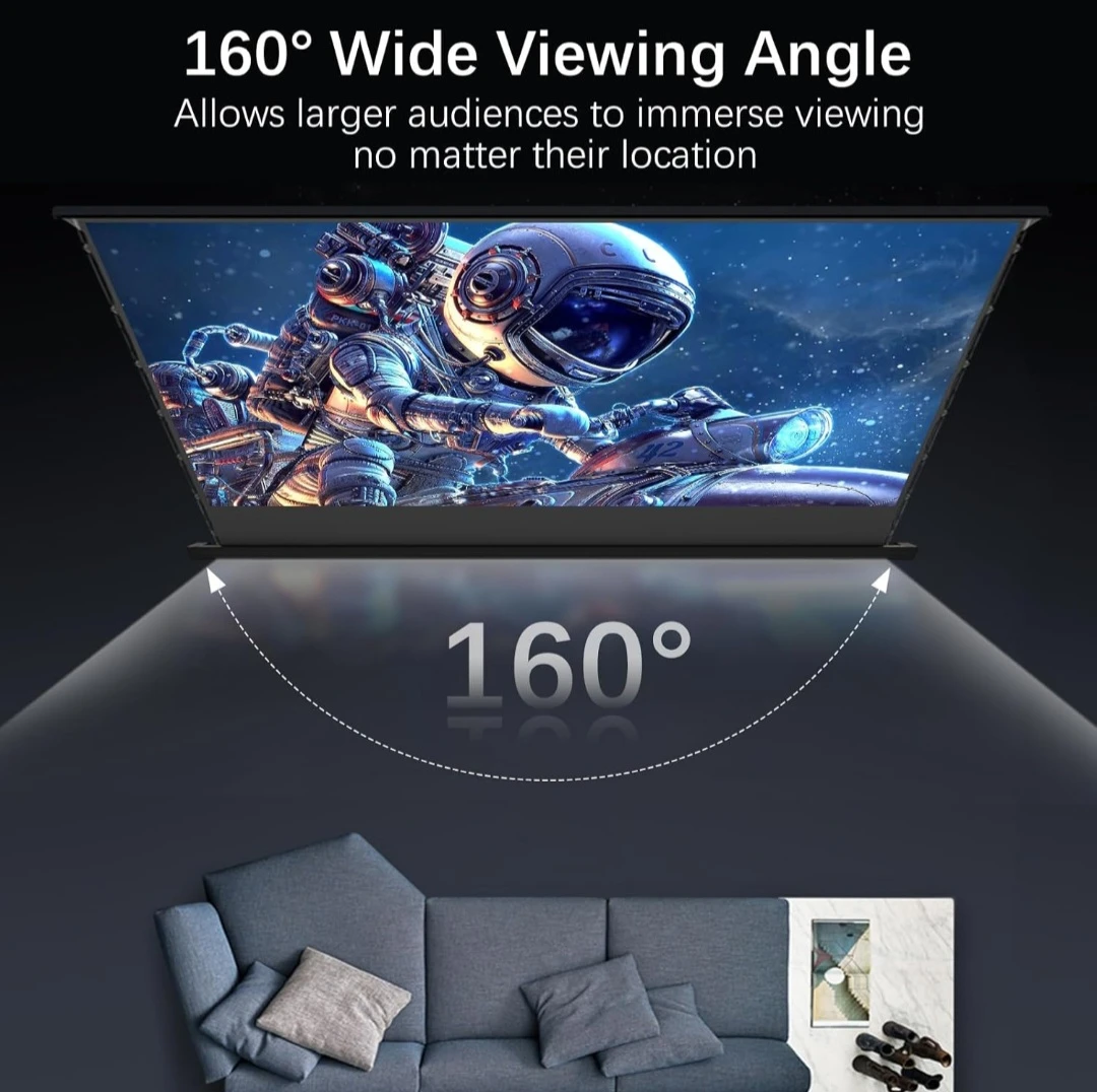 100" ALR Floor Rising Projector Screen - photo 2