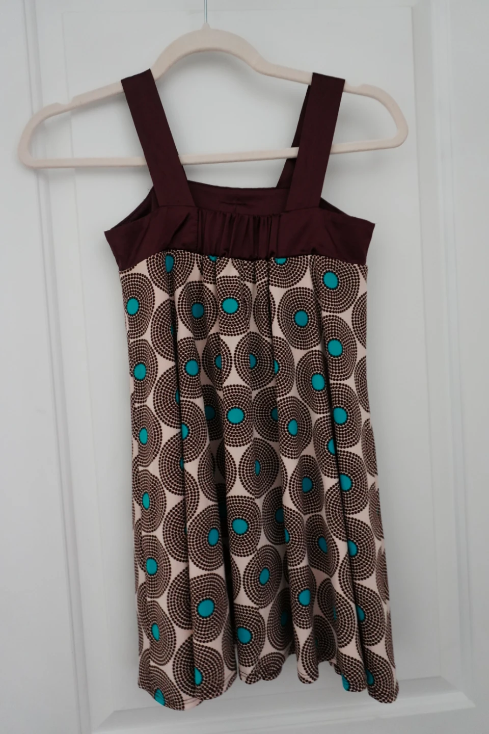 Alessia girls dress with pattern