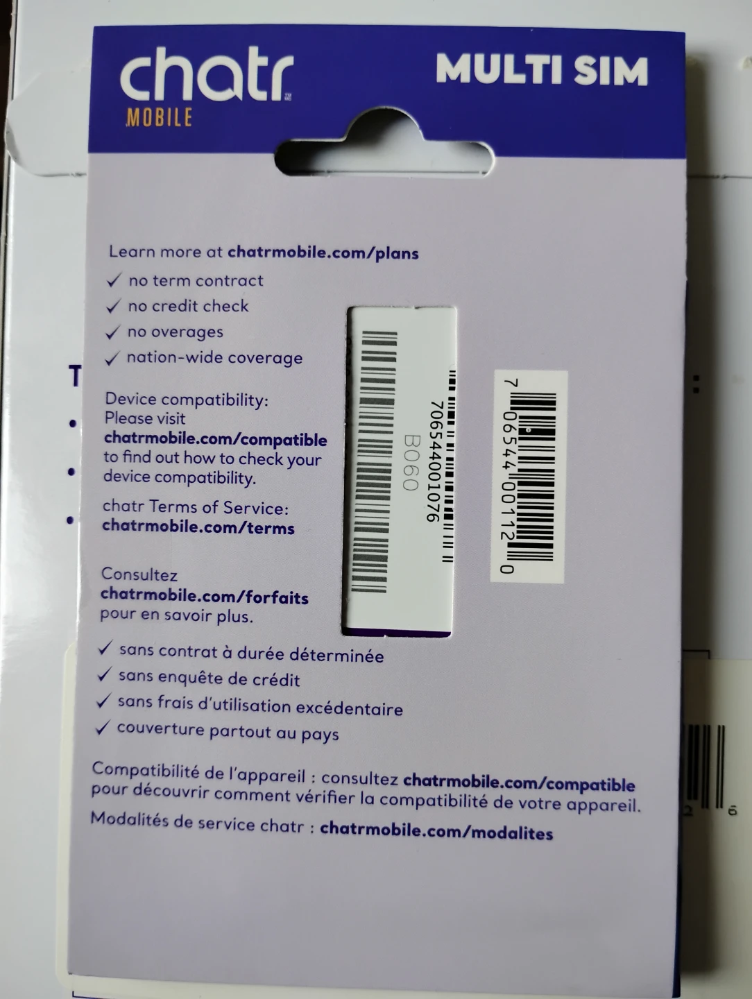 Chatr SIM Card - photo 2