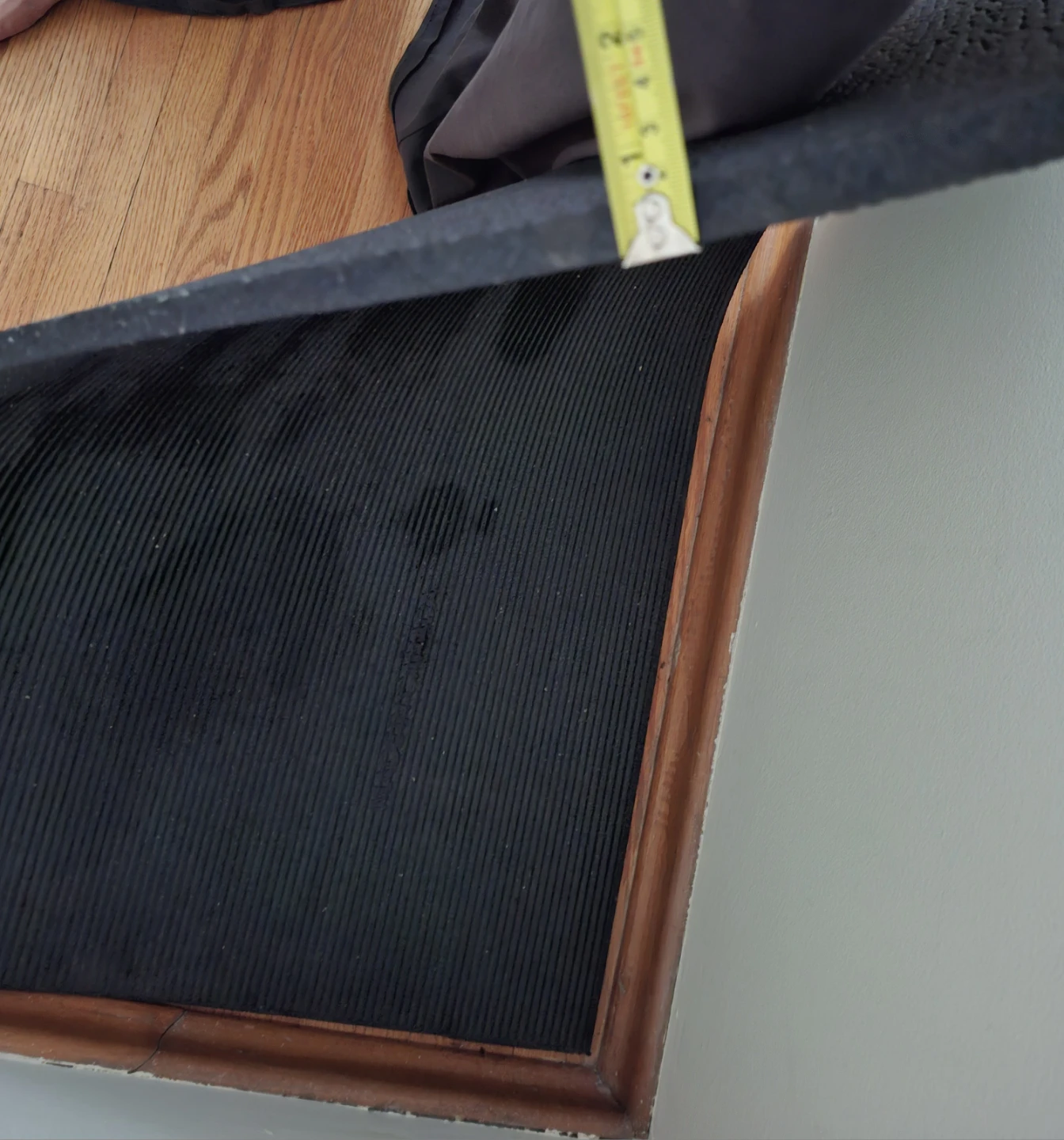 Black Ribbed Rubber Mat - photo 4