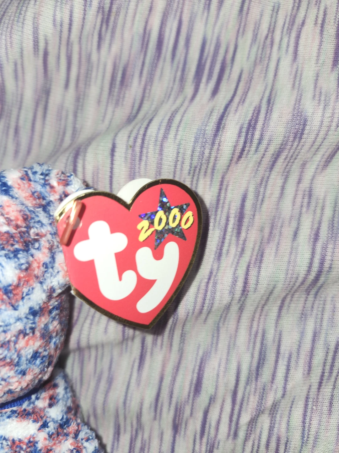 Ty Beanie Baby USA Bear 2000 - photo 2