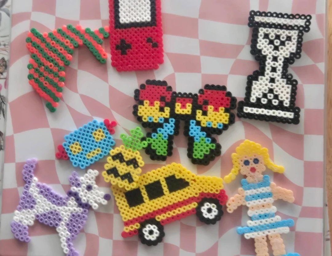 Assorted perler charms bundle!