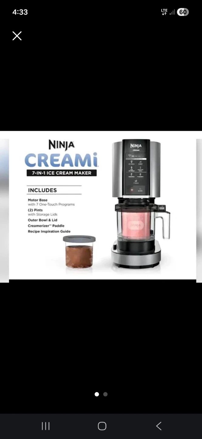 Ninja Creami 7-in-1 Ice Cream Maker
