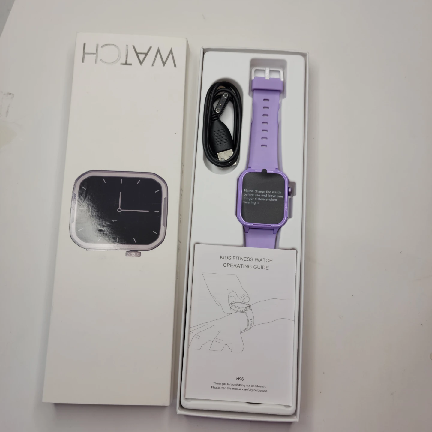 Kids Fitness Watch H96 - Purple - photo 3