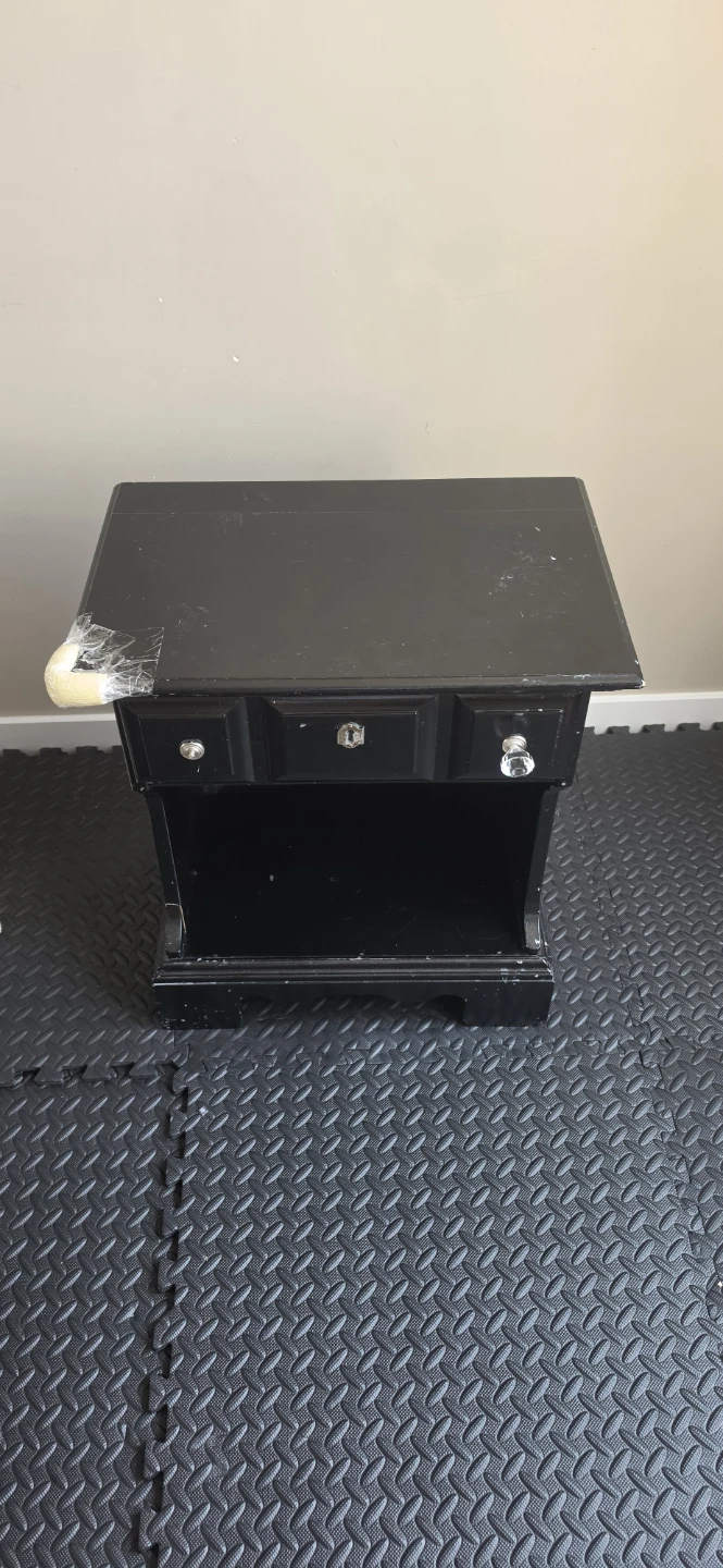 Black Nightstand - photo 2