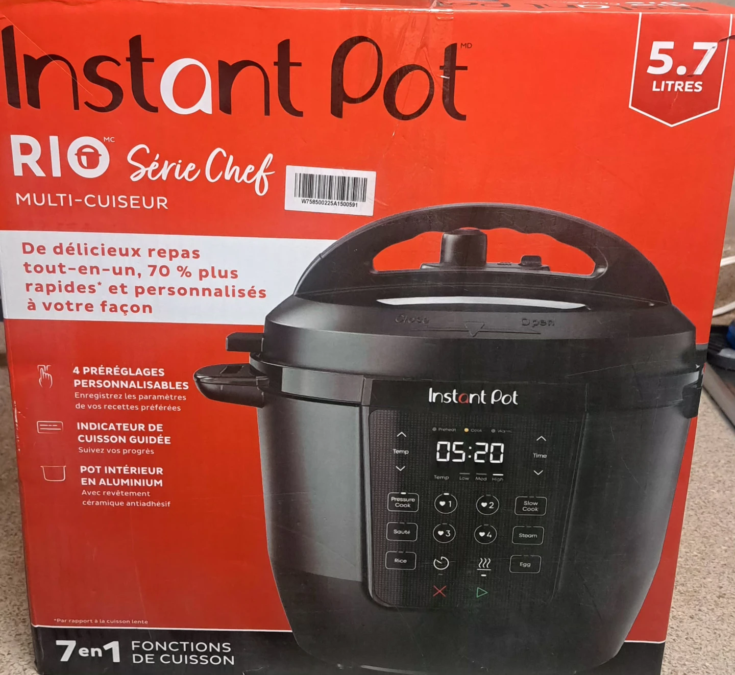 New Instant Pot RIO 7-in-1 Multi-Cooker
