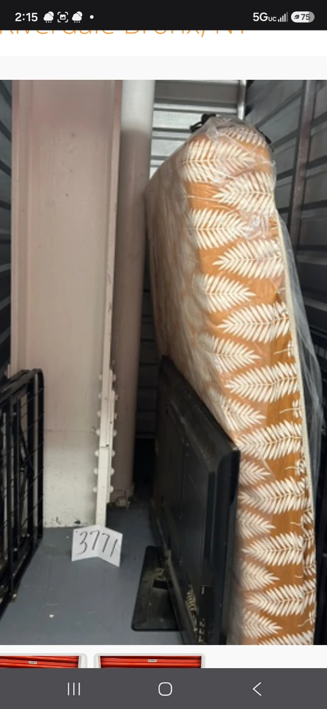 Mattress and headboard