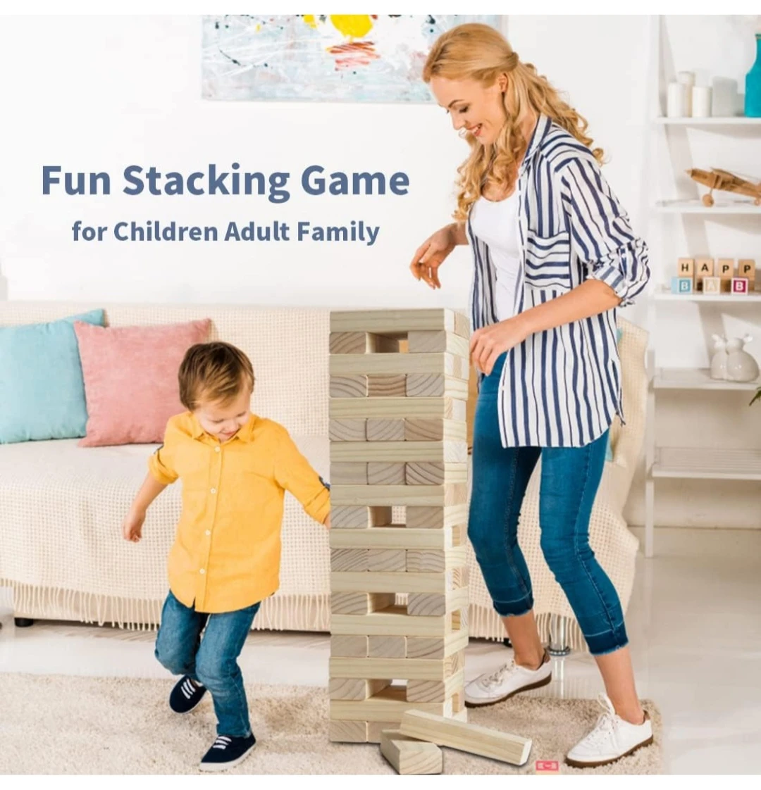 MEGWOZ Giant Tumble Tower Game - photo 2
